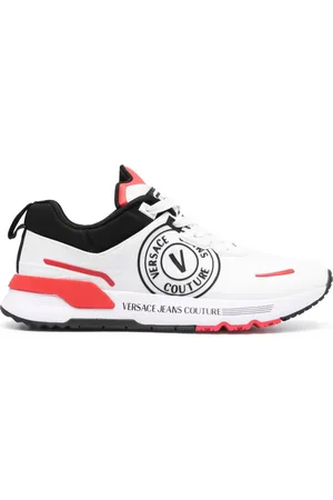 VERSACE V Emblem lace-up sneakers