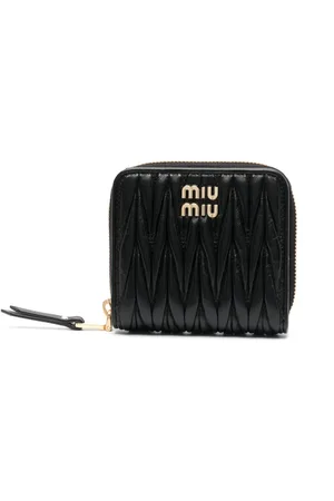 Miu Miu Matelass?? zip-around leather purse