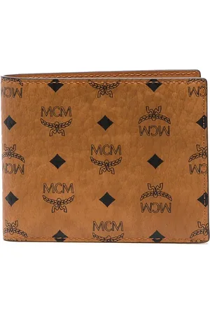 MCM Logo bi-fold wallet