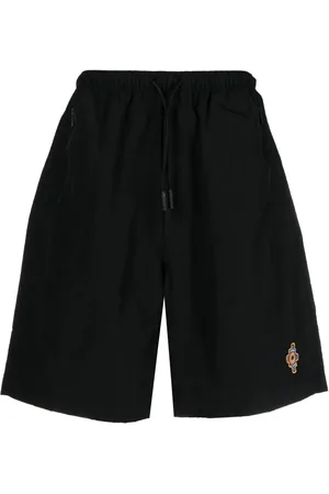 MARCELO BURLON Logo-embroidered bermuda shorts