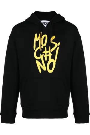 Moschino Logo-print cotton hoodie