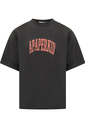 A PAPER KID Logo-print T-shirt