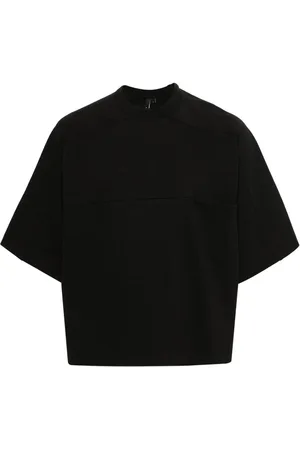 Entire Studios Panelled organic-cotton T-shirt