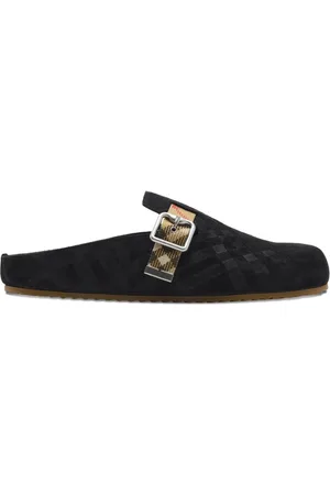 Burberry Suede Urchin clogs