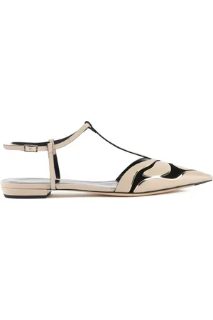 Giorgio Armani Leather ballerina shoes
