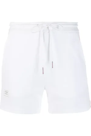 Thom Browne Rwb Stripe Piqu?? Shorts