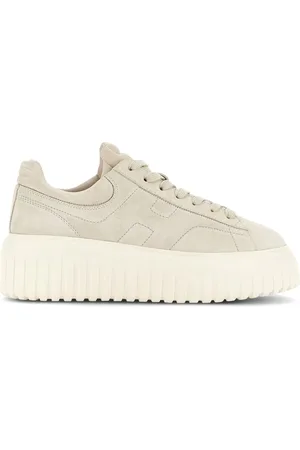 Hogan H-Stripes suede sneakers