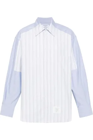Thom Browne Patchwork cotton shirt