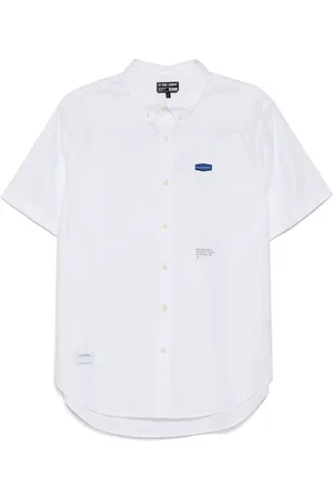 Izzue Logo-patch shirt