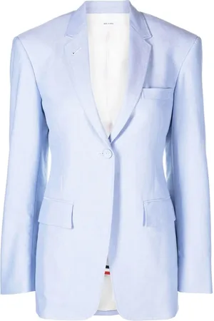 Thom Browne Single-breasted cotton blazer