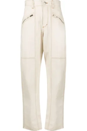 Isabel Marant Fanny straight-leg cargo trousers