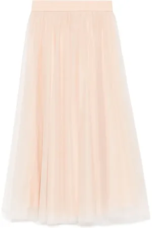Fabiana Filippi Tulle midi skirt