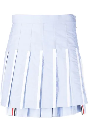 Thom Browne Pleated high-waist skirt
