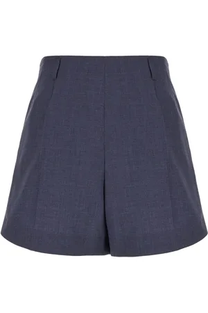 Givenchy High-waisted wool shorts