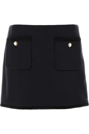 Miu Miu Wool mini skirt