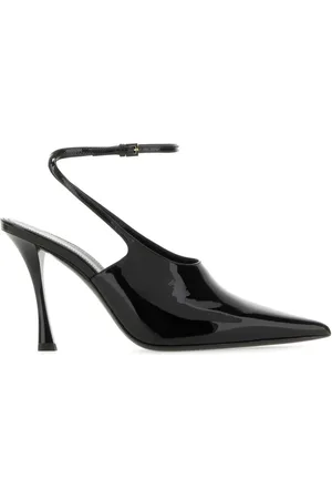Givenchy 95mm patent leather slingback pumps