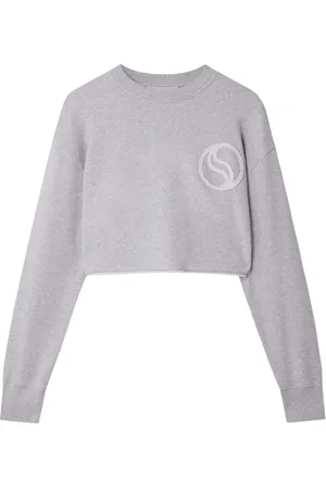 Stella McCartney S-Wave cropped sweatshirt