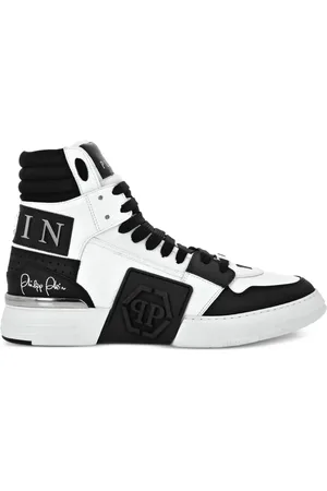 Philipp Plein Logo-patch hi-top sneakers
