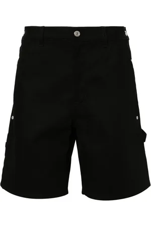 Courrèges Sailor strap-detailed denim shorts