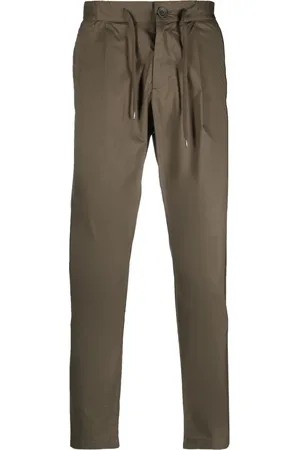 HERNO Drawstring straight-leg trousers