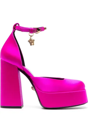VERSACE Medusa Aevitas 125mm satin pumps
