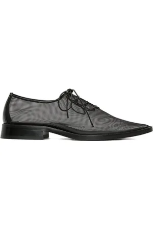 Victoria Beckham Mesh lace-up oxfords
