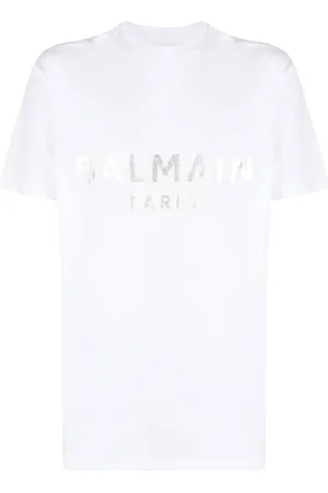 Balmain Logo-print detail T-shirt