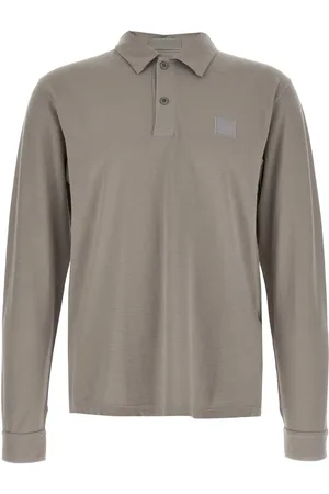 Stone Island Logo badge polo shirt
