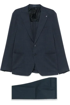 TAGLIATORE Brooch-detail suit