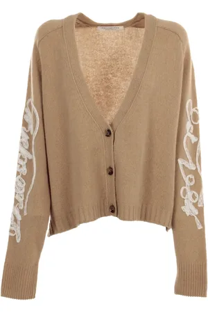 Serafini Logo-appliqu?? cardigan