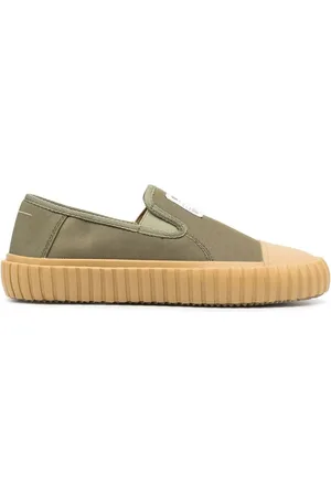 Maison Margiela Logo-patch flat sneakers