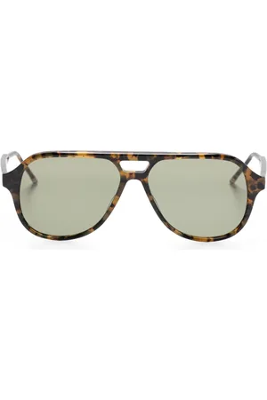 Thom Browne Tortoiseshell-effect sunglasses