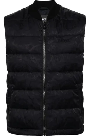 VERSACE Barocco-jacquard quilted gilet