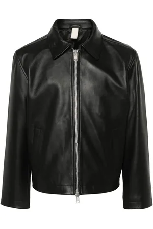 Sunflower Zip-up leather jacket