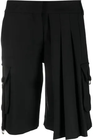 OFF-WHITE Pleated cargo shorts