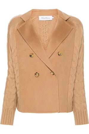Max Mara Micio cable-knit cardigan