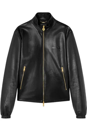 VERSACE Leather jacket