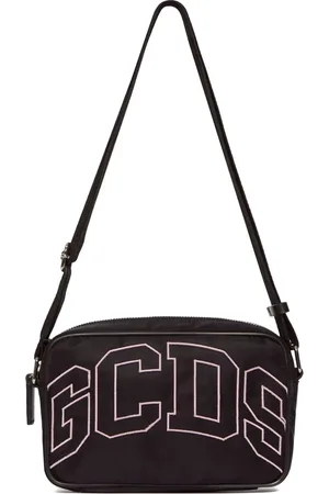 GCDS Logo-embroidered belt bag