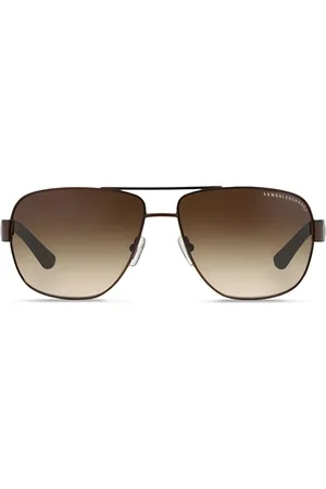 Armani Exchange Navigator-frame sunglasses