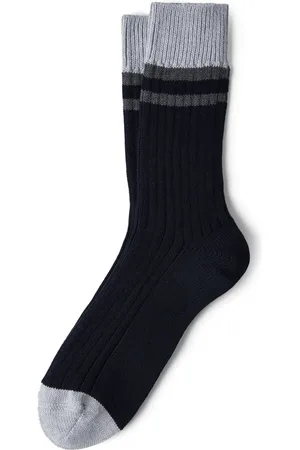 Brunello Cucinelli Striped cotton socks