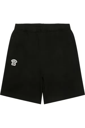 A Bathing Ape Logo-patch track shorts