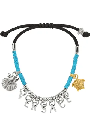 VERSACE Logo pendant bracelet