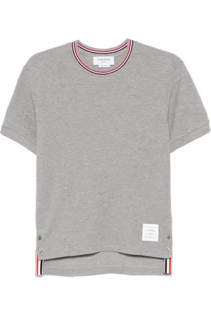 Thom Browne RWB-stripe cotton T-shirt