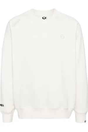 A Bathing Ape Logo patch sweatshirt