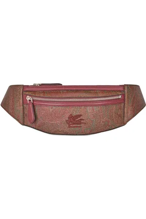 Etro Pegaso-embroidered paisley belt bag