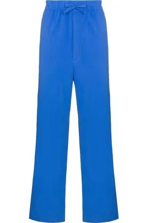 Tekla Drawstring pajama trousers