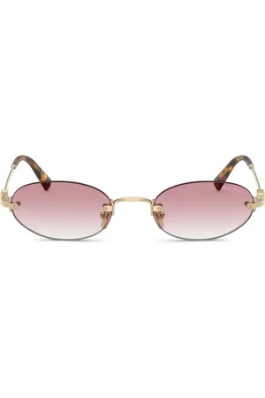 Miu Miu Oval-frame sunglasses