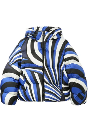 Puccini Iride-print puffer jacket