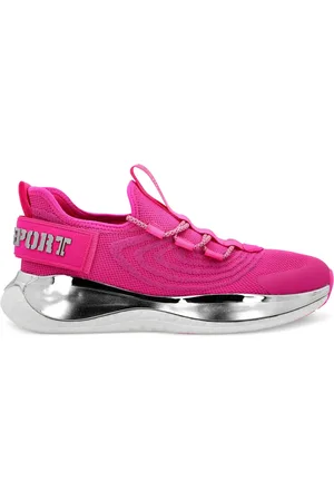 Philipp Plein Runnr logo-plaque knitted sneakers