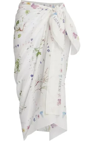 Erdem Floral-print cover-up